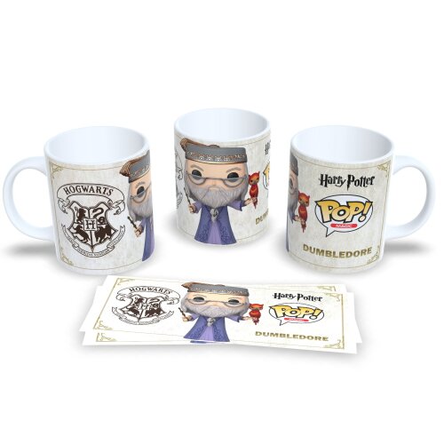 Canecas Harry Potter e Amigos Funko Pop Colecionável 325ml Dumbledore