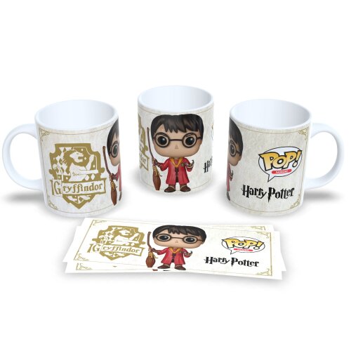 Canecas Harry Potter e Amigos Funko Pop Colecionável 325ml