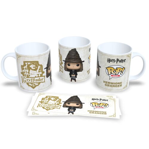 Canecas Harry Potter e Amigos Funko Pop Colecionável 325ml - Hermione