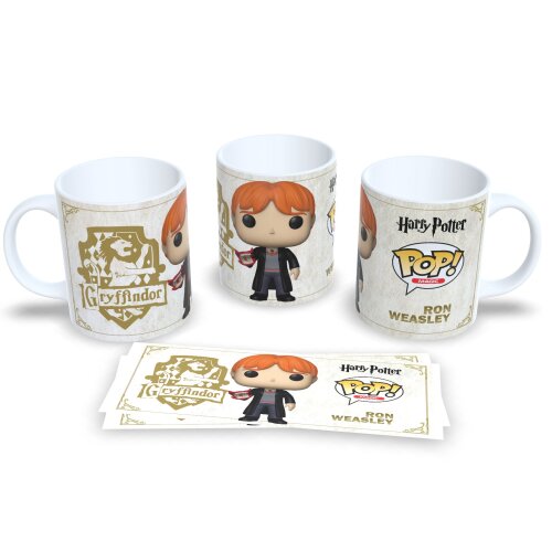 Canecas Harry Potter e Amigos Funko Pop Colecionável 325ml - Ron