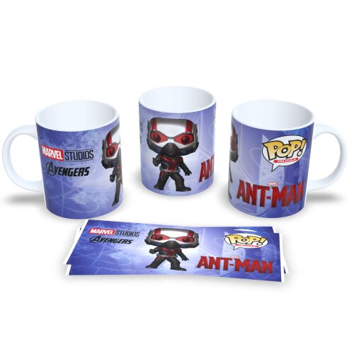 Caneca Decorativa Ant-Man - Fãs de Quadrinhos e Filmes