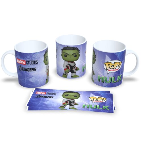 Caneca Estilo Funko Pop Hulk - Presente Criativo Geek