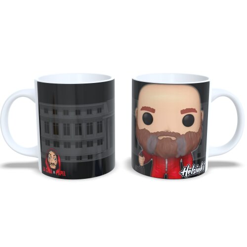 Caneca Criativa Funko Pop La Casa De Papel Helsinki Presente Fã