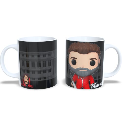 Caneca Criativa Funko Pop La Casa De Papel Moscou Presente Fã