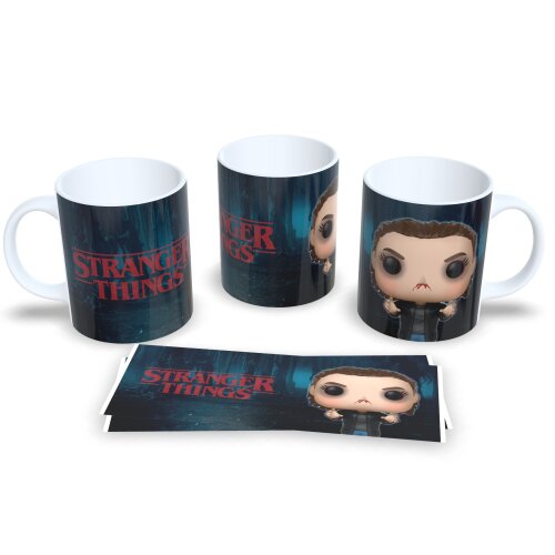 Caneca Geek Stranger Things Presente Criativo Funko Pop