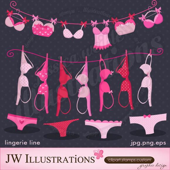 20 Kits Scrapbook Digital Cha De Langerie +2brindes