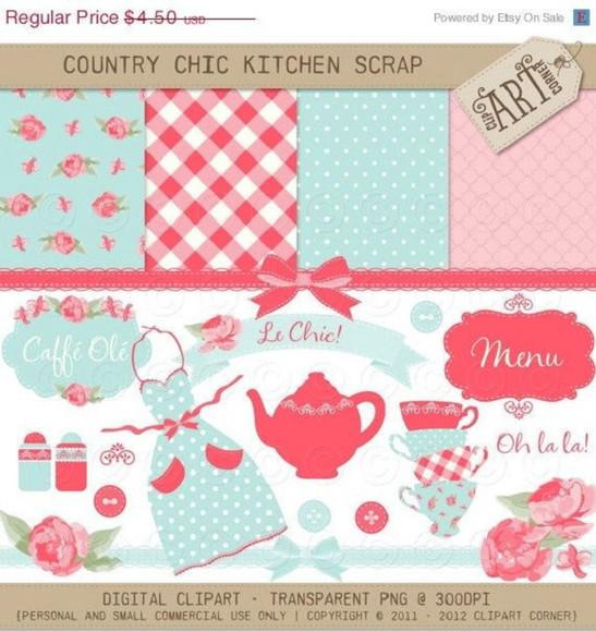 29 Kits Scrapbook Digital Cha De Panela- Cha De Cozinha