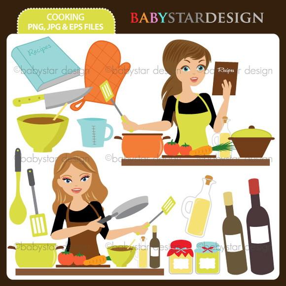 29 Kits Scrapbook Digital Cha De Panela- Cha De Cozinha