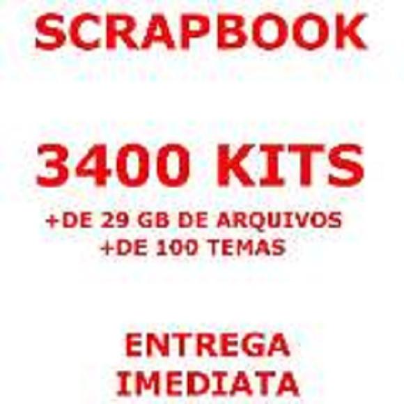 3400 Kits Para Scrapbook Digital (+100 T