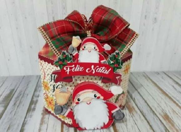 Arquivo caixa Panetone Natal 09 500 gramas