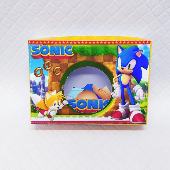 Arquivo caixa pascoa controle vídeo game Sonic Studio/PDF