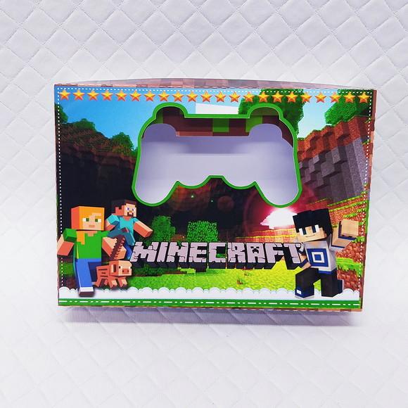 Arquivo caixa pascoa controle vídeogame Minecraft Studio/PDF