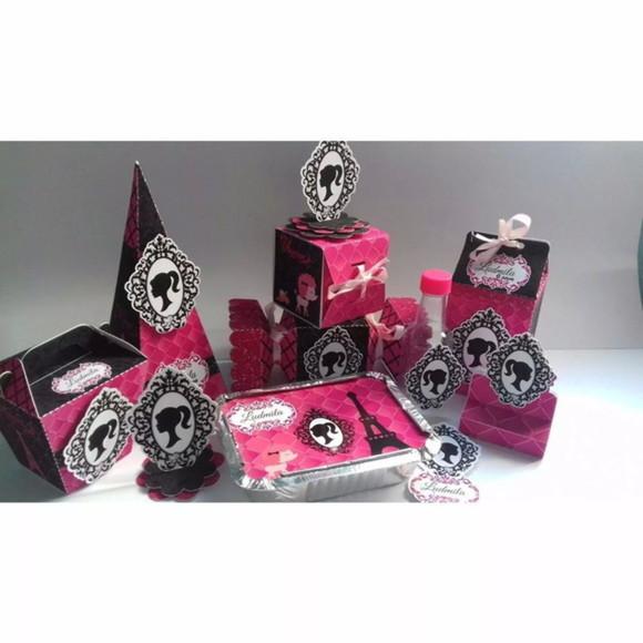 Arquivo Corte Silhouette Barbie Paris -envio Rápido