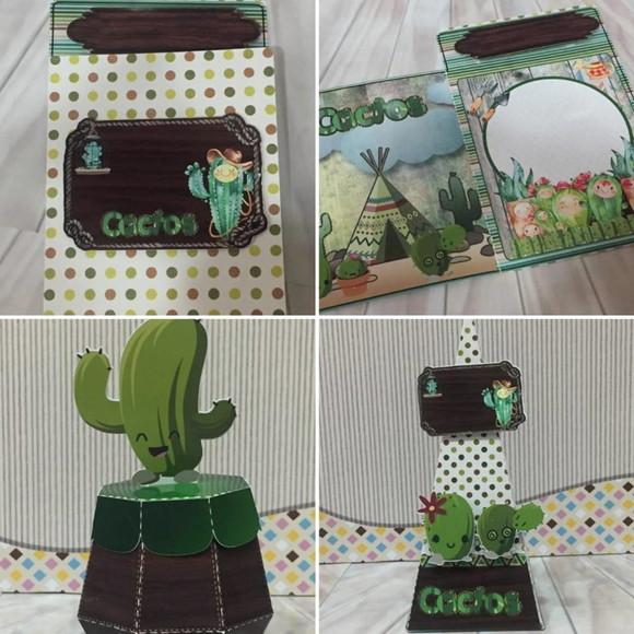 Arquivo Corte Silhouette Cactos 15