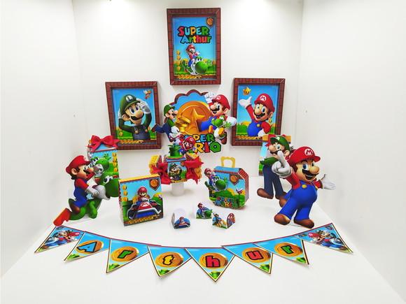 Arquivo Corte Silhouette Super Mario brós Studio/PDF
