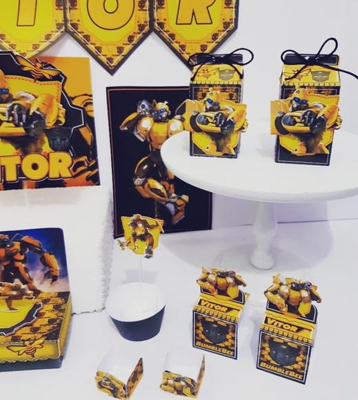 Arquivo de corte Bumblebee em studio e PDF