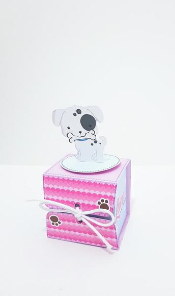 Arquivo de corte Cachorrinho menina STUDIO,PDF E PNG