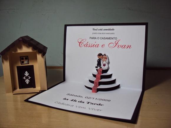 Arquivo de Corte Convite casamento tapete vermelho altar