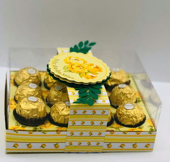 Arquivo de corte Dia das Mães amarelo