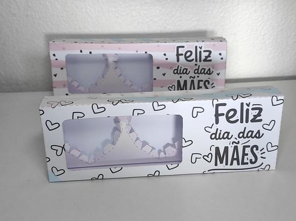 Arquivo de corte Dia das Mães caixa 3 corações lapidados 03