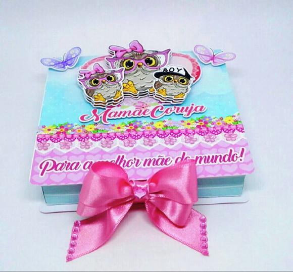 Arquivo de corte Mamãe coruja