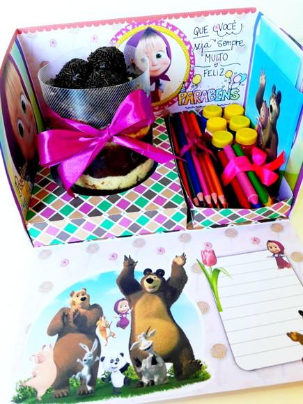 ARQUIVO DE CORTE MASHA E O URSO-FESTA NA CAIXA STUDIO/PDF