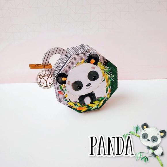 Arquivo de corte Panda menino 5