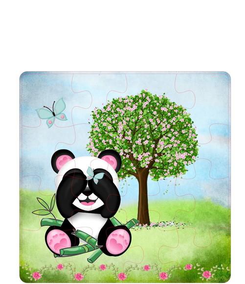Arquivo de Corte Quebra Cabeça Panda STUDIO