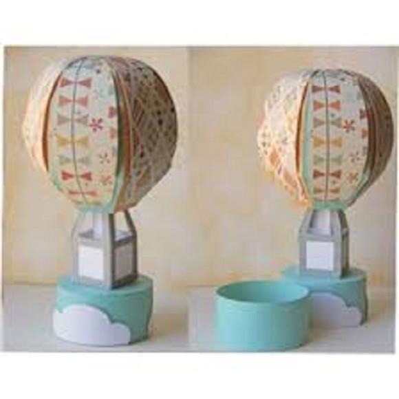 Arquivo de Corte Silhouette Caixa Balão