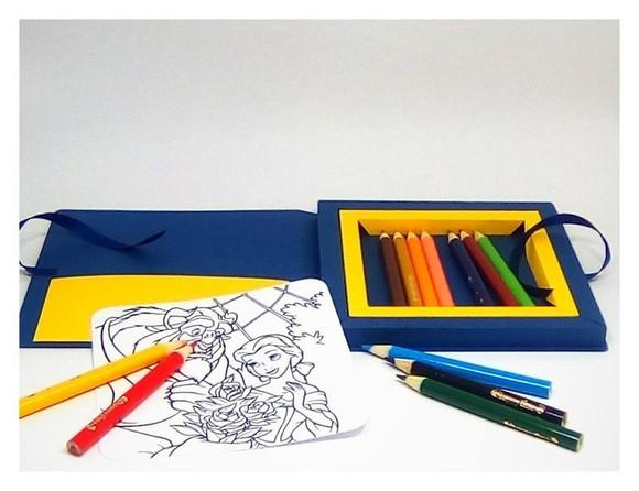 Arquivo De Corte Silhouette caixa colorir 03