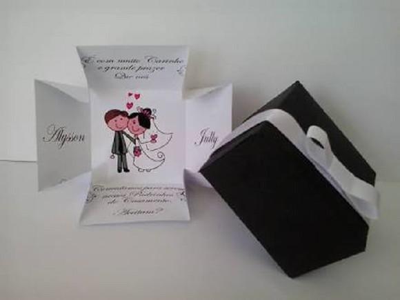 ARQUIVO DE CORTE SILHOUETTE CONVITE NOIVOS 04