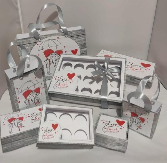Arquivo de corte Silhouette kit namorados
