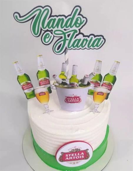 Arquivo De Corte Topo De Bolo Boteco Stella Studio 01