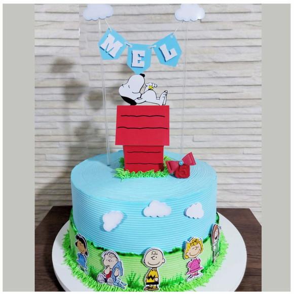Arquivo De Corte Topo De Bolo Casinha Snoopy Studio