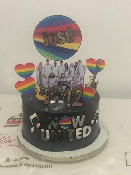 Arquivo de corte topo de bolo Now United 03