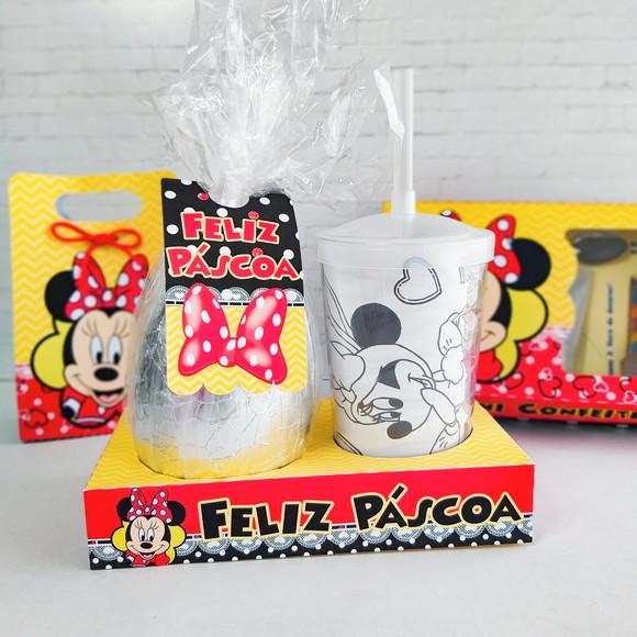Arquivo Silhouette pascoa da Minnie