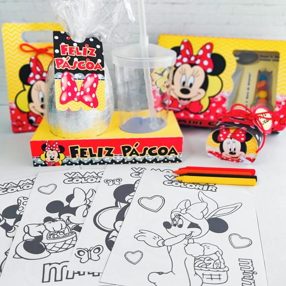 Arquivo Silhouette pascoa da Minnie