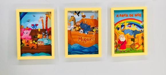Arquivo Silhouette quadro Arca de Noé Studio/PDF