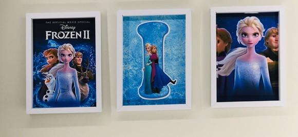 Arquivo Silhouette quadro Frozen Studio/PDF