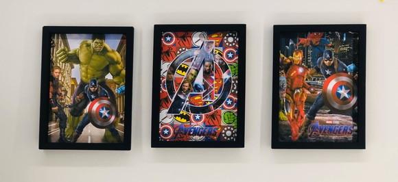 Arquivo Silhouette quadro Vingadores Studio/PDF