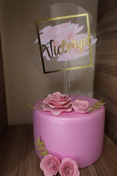 Arquivo Silhouette Topo De Bolo Feliz Aniversario Flutuante
