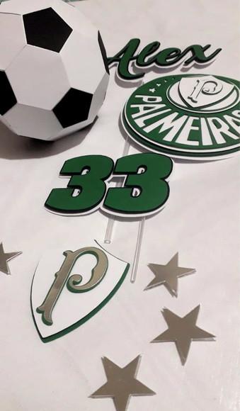 Arquivo Silhouette Topo De Bolo P.almeiras Bola Studio