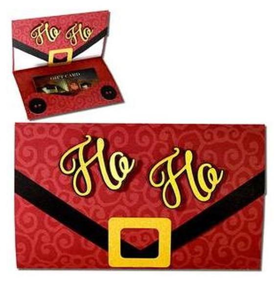 Arquivos De Corte Para Silhouette - Porta Cartão Natal Ho Ho