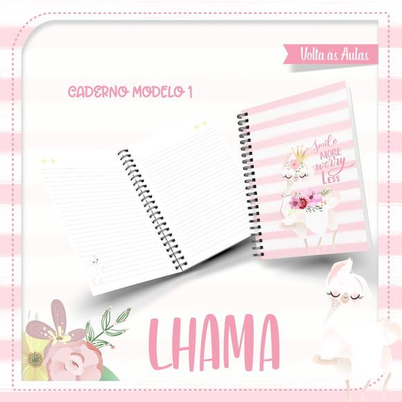 Arquivos Etiqueta Escolares lhama 02 STUDIO/PDF