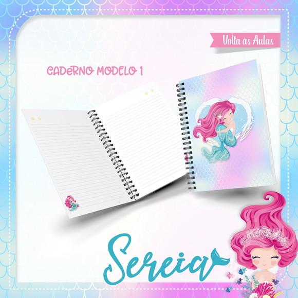 Arquivos Etiqueta Escolares Sereia 02 STUDIO/PDF