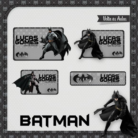 Arquivos Etiquetas Escolares Batman 2021 STUDIO/PDF