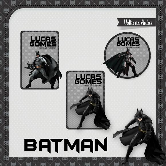 Arquivos Etiquetas Escolares Batman 2021 STUDIO/PDF