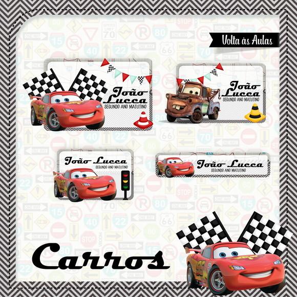 Arquivos Etiquetas Escolares Carros 2021 STUDIO/PDF