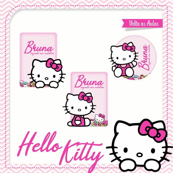 Arquivos Etiquetas Escolares Hello Kitty 2021 STUDIO/PDF