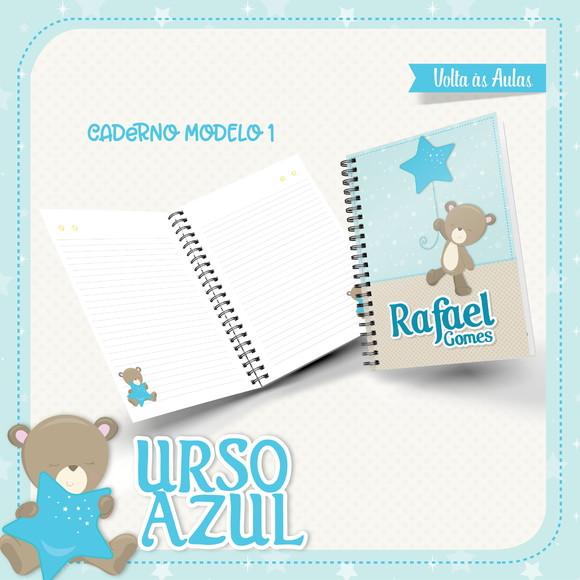 Arquivos Etiquetas Escolares Urso Azul 2021 STUDIO/PDF